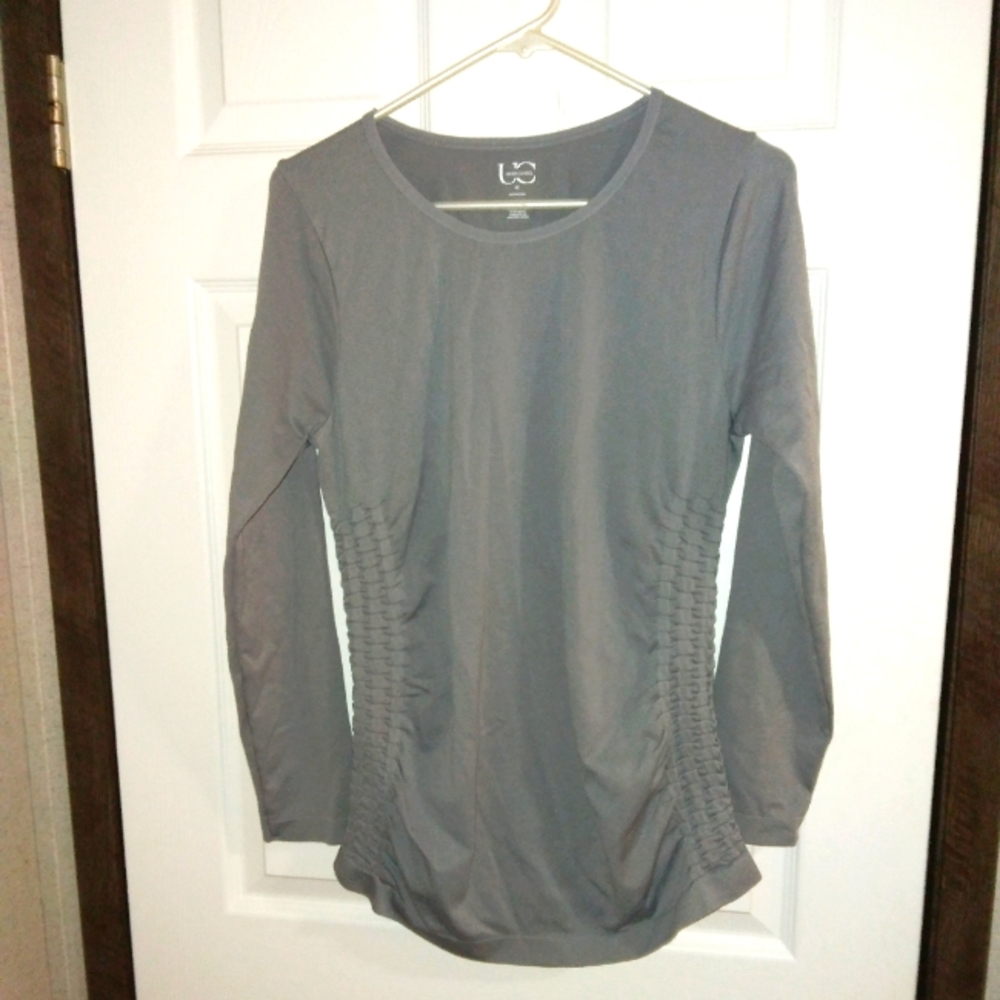Under Control Gray Long Sleeve Shirt Size 2X